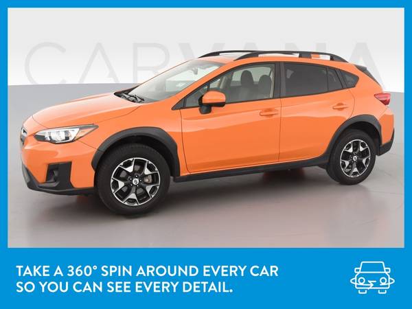 2018 Subaru Crosstrek 2 0i Premium Sport Utility 4D hatchback Orange for sale in San Antonio, TX – photo 3
