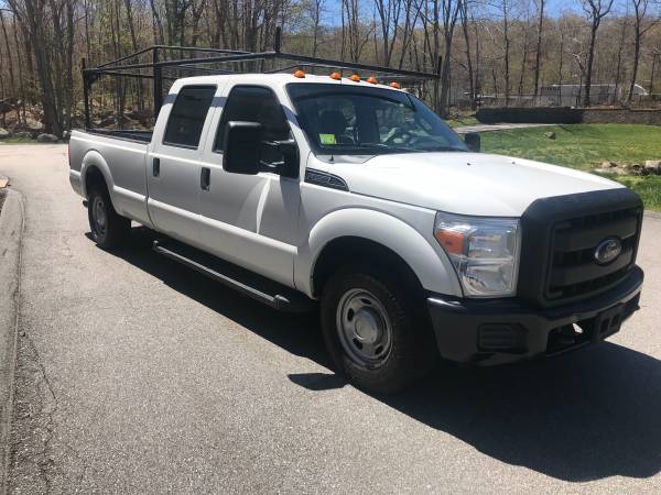 2012 Ford F-250 Crew Cab V8 Auto 8ft Bed Ladder Racks - cars & for sale in Johnston, RI – photo 3