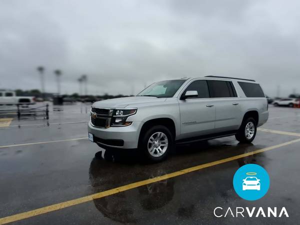 2020 Chevy Chevrolet Suburban LT Sport Utility 4D suv Silver -... for sale in Tulsa, OK – photo 3