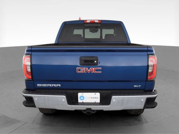 2017 GMC Sierra 1500 Crew Cab SLT Pickup 4D 5 3/4 ft pickup Blue - -... for sale in Madison, WI – photo 9