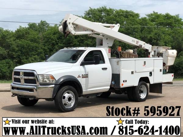 Bucket Boom Trucks FORD GMC DODGE CHEVY Altec Hi-Ranger Versalift... for sale in Jackson, MI – photo 4