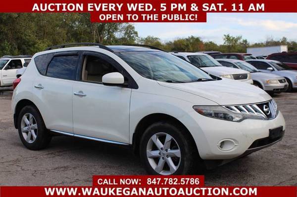 2009 *NISSAN* *MURANO* SL AWD 3.5L V6 LEATHER ALLOY CD 149587 for sale in WAUKEGAN, WI – photo 4
