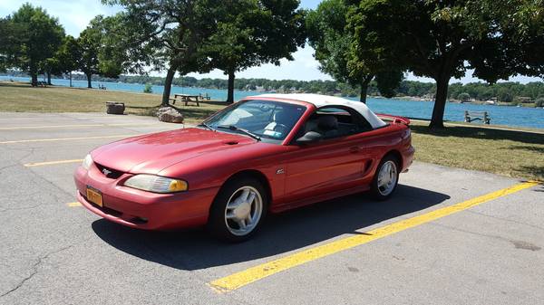1994 Mustang GT 5 0 Convertible, 54k Original rust free miles - cars for sale in Buffalo, NY – photo 3