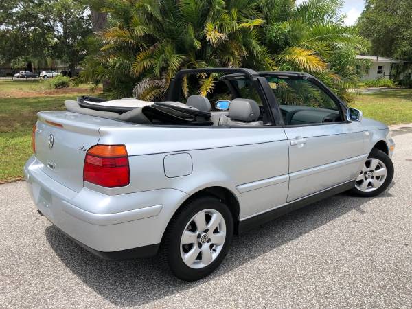 2002 VOLKSWAGEN CABRIO GLX*CONVERTIBLE*CLEAN CAR FAX for sale in Clearwater, FL – photo 4