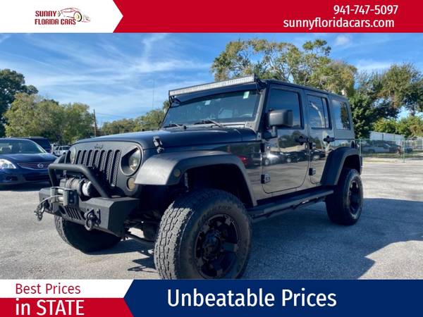 2010 Jeep Wrangler Unlimited 4WD 4dr Sport - We Finance Everybody!!!... for sale in Bradenton, FL – photo 2