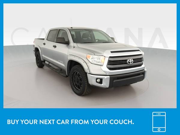 2015 Toyota Tundra CrewMax SR5 Pickup 4D 5 1/2 ft pickup Silver for sale in Bakersfield, CA – photo 12