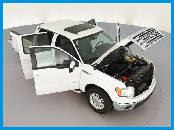 2014 Ford F150 SuperCrew Cab Lariat Pickup 4D 5 1/2 ft pickup White for sale in Chico, CA – photo 21