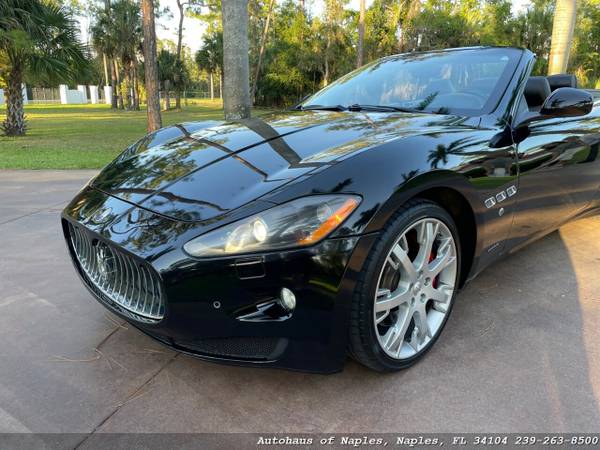 2012 Maserati GranTurismo Convertible - Low miles and well kept car for sale in Naples, FL – photo 7