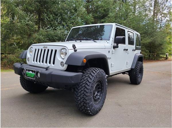 2015 Jeep Wrangler Unlimited Sport Lifted 4x4 - - by for sale in Bremerton, WA – photo 3