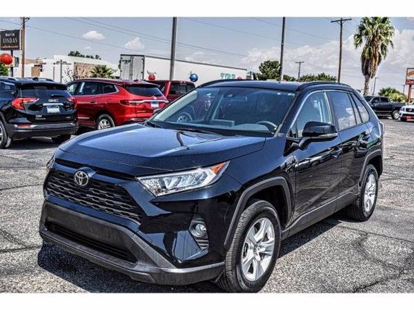 2019 Toyota RAV4 XLE hatchback BLACK - cars & trucks - by dealer -... for sale in El Paso, TX – photo 3