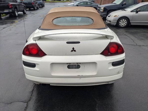 2001 Mitsubishi Eclipse Spyder GT Convertible - low miles, v6... for sale in Burlington, NC – photo 7
