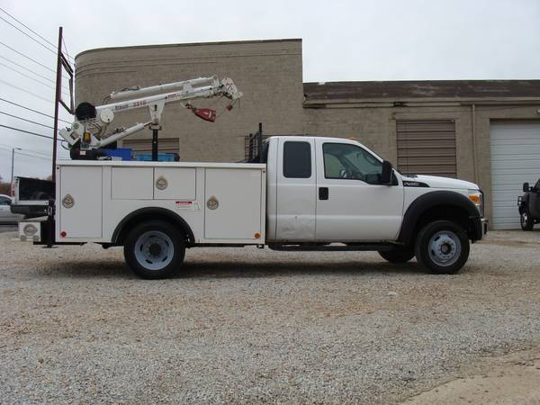 2013 FORD F450 EXT CAB DUALLY SERVICE W/ CRANE STOCK #775 - ABSOLUTE... for sale in Corinth, MS – photo 3