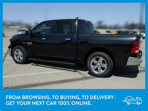 2016 Ram 1500 Crew Cab Big Horn Pickup 4D 5 1/2 ft pickup Black for sale in Mattoon, IL – photo 5
