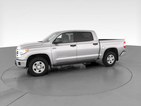 2017 Toyota Tundra CrewMax SR5 Pickup 4D 5 1/2 ft pickup Silver - -... for sale in Knoxville, TN – photo 4