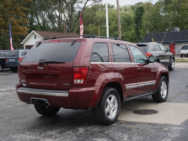 2007 *Jeep* *Grand Cherokee* *4WD 4dr Limited* Red R for sale in Muskegon, MI – photo 3
