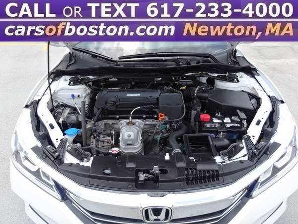 2017 HONDA ACCORD SPORT SENSING ONE OWNER 58k MILES WHITE ↑ GREAT DEAL for sale in Newton, MA – photo 13