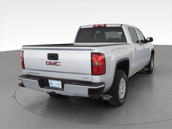 2015 GMC Sierra 1500 Crew Cab SLE Pickup 4D 6 1/2 ft pickup Silver -... for sale in South Bend, IN – photo 10