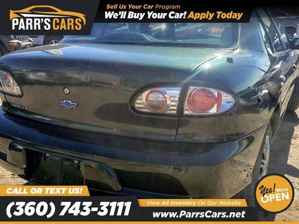 2000 Chevrolet Cavalier PRICED TO SELL! - cars & trucks - by dealer... for sale in Longview, OR – photo 6