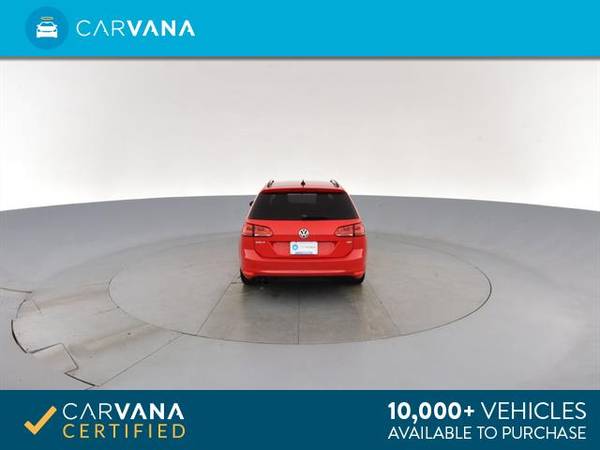 2015 VW Volkswagen Golf SportWagen TDI S Wagon 4D wagon RED - FINANCE for sale in Columbus, OH – photo 20