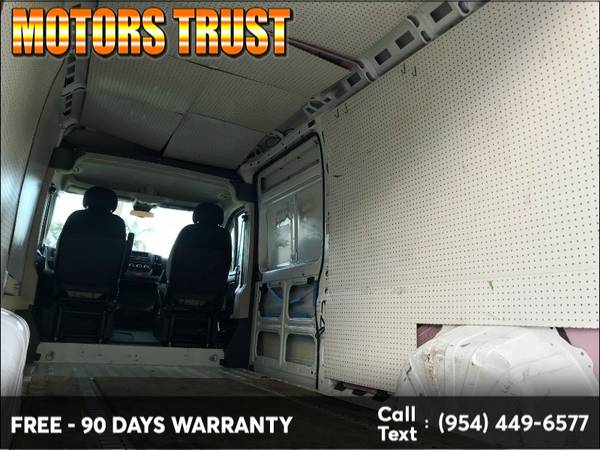 2017 Ram ProMaster Cargo Van 2500 High Roof 159" WB BAD CREDIT NO... for sale in Miami, FL – photo 23
