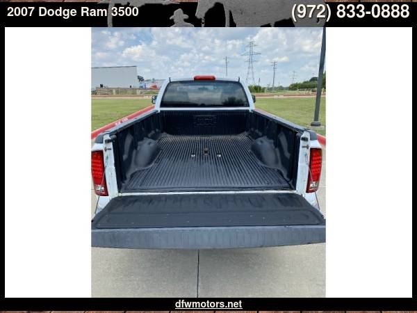 2007 Dodge Ram 3500 2WD Quad Cab SRW ST Diesel - cars & trucks - by... for sale in Lewisville, TX – photo 5