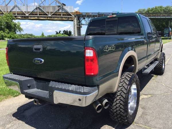 2010 Ford F350 Only 69k Lariat Diesel 4x4 lifted leather - cars &... for sale in burlington city, NY – photo 11