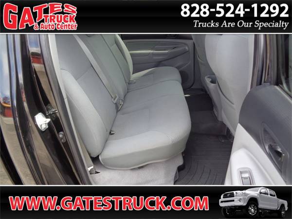 2011 Toyota Tacoma Double Cab 4WD V6 SR5 TRD-Sport Black - cars & for sale in Franklin, NC – photo 15
