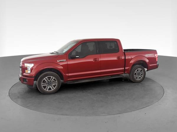2016 Ford F150 SuperCrew Cab XLT Pickup 4D 5 1/2 ft pickup Red - -... for sale in Richmond, IN – photo 4