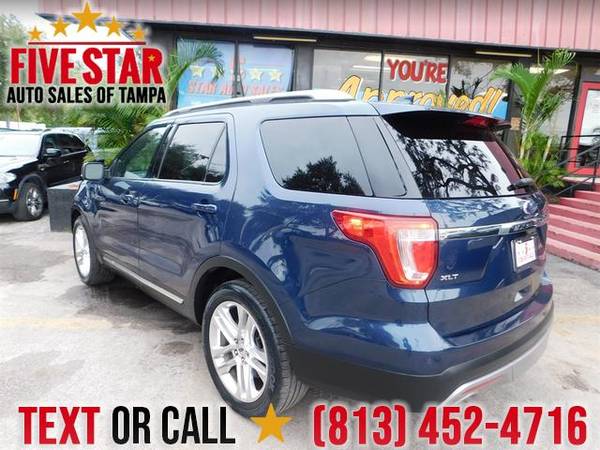 2017 Ford Explorer XLT XLT AS LOW AS 1500 DOWN! W,A,C AS LOW 2.9% for sale in TAMPA, FL – photo 4