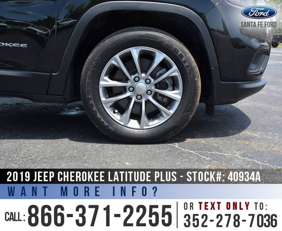 2019 Jeep Cherokee Latitude Plus SiriusXM - Cruise - Leather for sale in Alachua, FL – photo 8