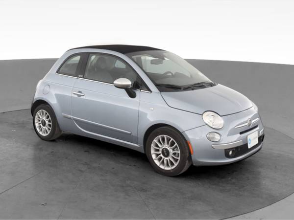 2013 FIAT 500 500c Lounge Cabrio Convertible 2D Convertible Blue - -... for sale in Austin, TX – photo 15