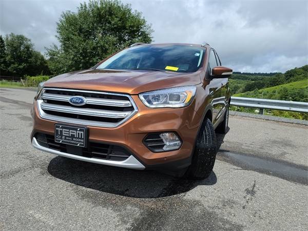 2017 Ford Escape Titanium suv Orange - cars & trucks - by dealer -... for sale in Boone, NC – photo 3