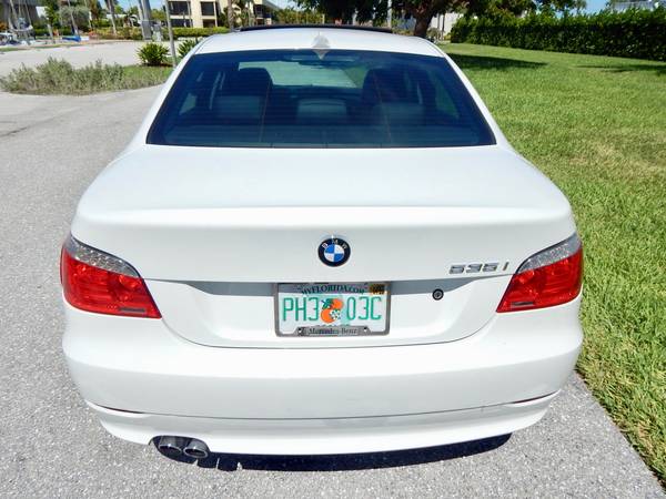 2008 BMW 535i AUTO WHITE FULLY LOADED CLEAN FLA TITLE LOW MILES NICE for sale in Lake Park, FL – photo 5