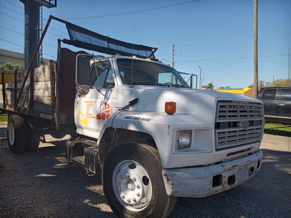 Ford F700 Dual Rear Wheel Dump, 7.0L V8 Gas, 5 Speed 15'7"X7'7"Body... for sale in Clearwater, FL – photo 7