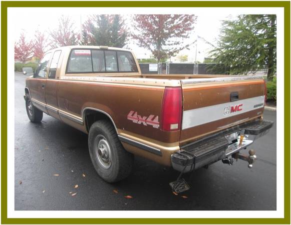 1990 GMC 2500 Pickups Club Coupe 4WD for sale in Salem, OR – photo 6