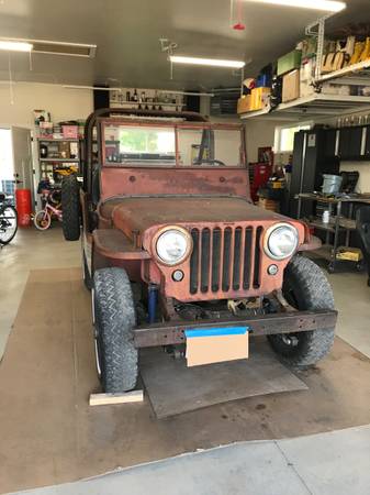 1947 WILLYS CJ2A JEEP - cars & trucks - by owner - vehicle... for sale in Missoula, MT – photo 2
