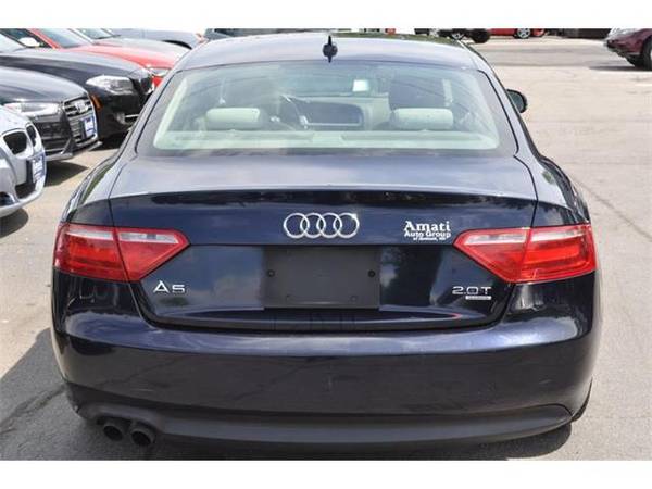 2011 Audi A5 coupe 2.0T quattro Premium AWD 2dr Coupe 6M (BLUE) for sale in Hooksett, MA – photo 5