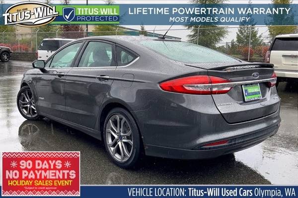 2017 Ford Fusion Electric Hybrid SE Sedan - cars & trucks - by... for sale in Olympia, WA – photo 10