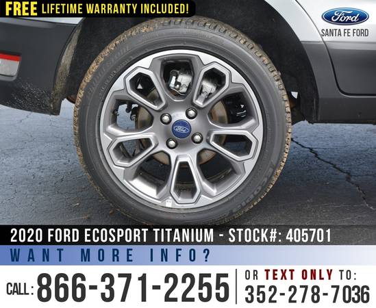 2020 FORD ECOSPORT TITANIUM 7, 000 off MSRP! for sale in Alachua, FL – photo 18