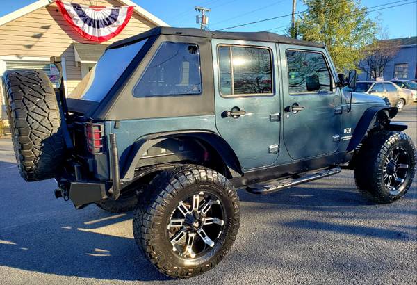 2007 Jeep Wranlger Unl 4D Lifted 6Speed Manual 4x4 123K + Many... for sale in Bakerton, WV – photo 3