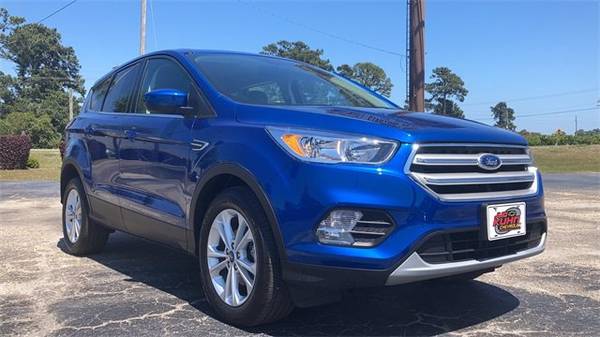 2019 Ford Escape SE suv Blue - - by dealer - vehicle for sale in Little River, SC – photo 2