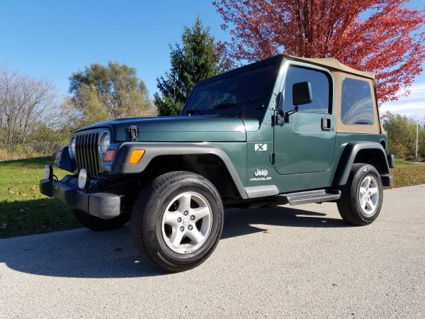 2002 JEEP WRANGLER X (4298) - cars & trucks - by dealer - vehicle... for sale in Big Bend, WI – photo 4