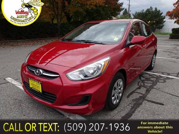 2017 Hyundai Accent SE 1.6L Compact Sedan Only 19K Miles! Valley Aut for sale in Spokane, WA – photo 4