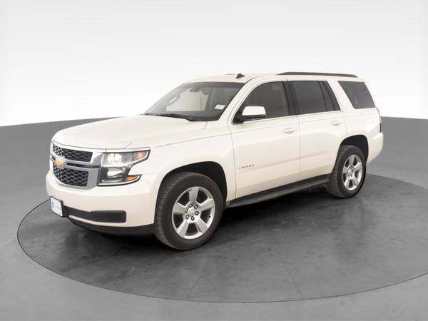 2015 Chevy Chevrolet Tahoe LT Sport Utility 4D suv White - FINANCE -... for sale in Tulsa, OK – photo 3