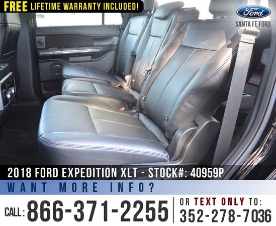 2018 FORD EXPEDITION XLT Running Boards - Leather - Homelink for sale in Alachua, FL – photo 16
