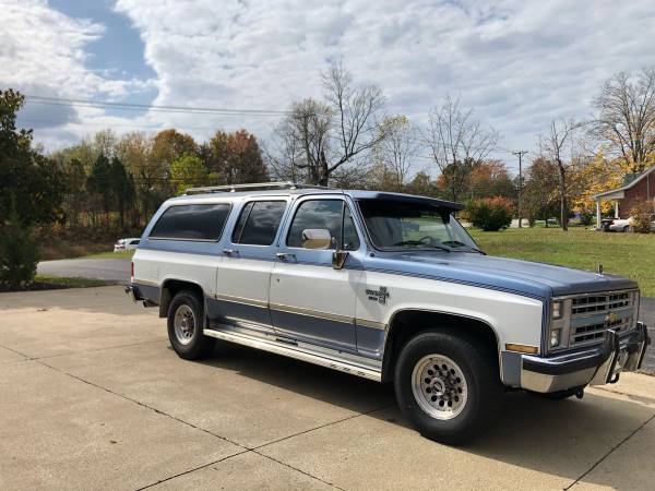 1985 Suburban C20 Silverado 454 Low miles - cars & trucks - by owner... for sale in Masonic Home, KY – photo 4