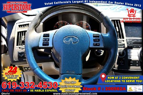 2006 INFINITI FX35 BASE SUV-EZ FINANCING-LOW DOWN! - cars & trucks -... for sale in El Cajon, CA – photo 16