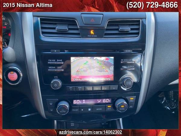 2015 Nissan Altima 2 5 SL 4dr Sedan ARIZONA DRIVE FREE MAINTENANCE for sale in Tucson, AZ – photo 15
