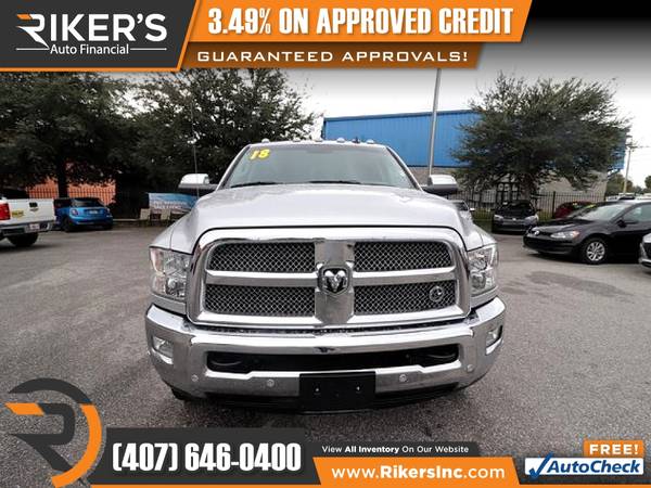 $650/mo - 2018 Ram 3500 Lone StarCrew Cab - 100 Approved! - cars &... for sale in Kissimmee, FL – photo 5