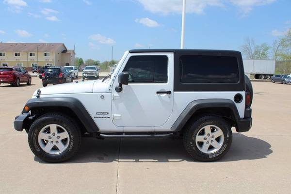2015 Jeep Wrangler Sport suv White - - by dealer for sale in Fort Madison, IA – photo 6